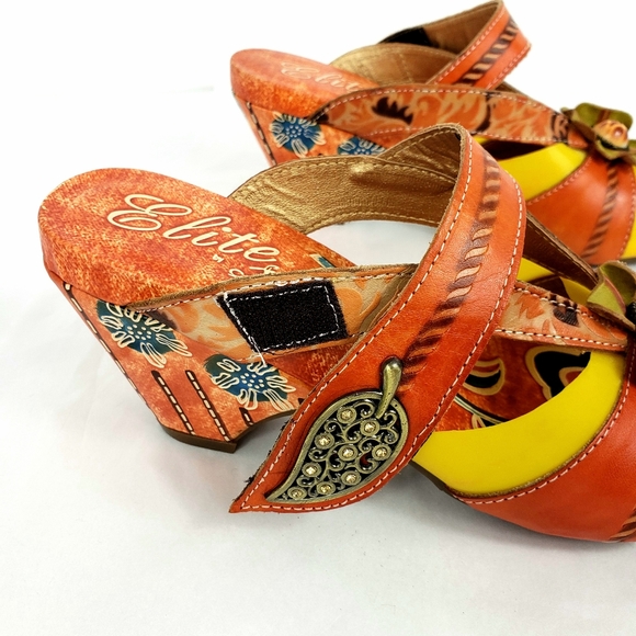 Corkys Shoes Elite By Corkys Leather Sandals Poshmark